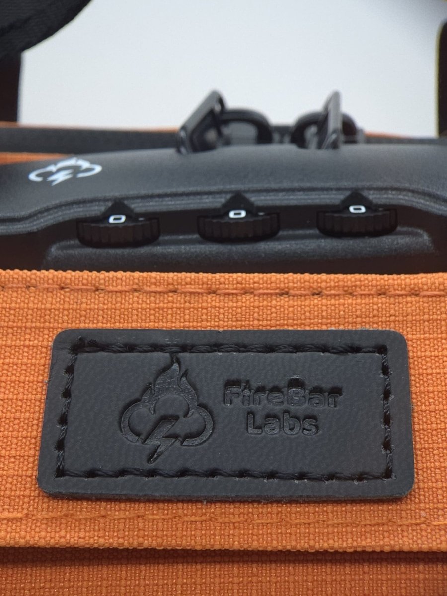 Essential Smell Proof Mini Duffle Bag - Fashionable, Discreet + Hidden Lock (FireBar Labs x PBAL) Safely Fashion Powered by FireBar Labs