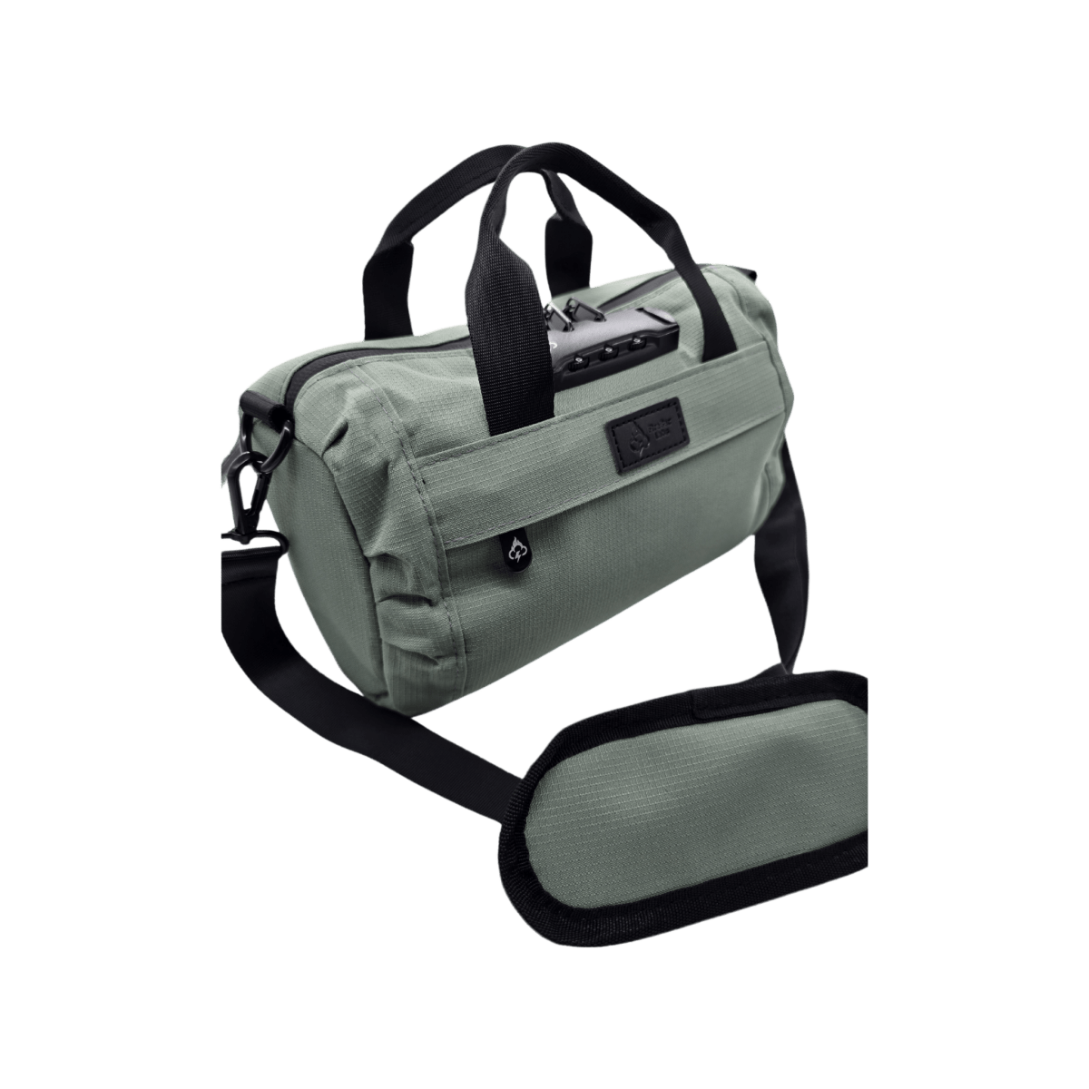 Essential Smell Proof Mini Duffle Bag - Fashionable, Discreet + Hidden Lock (FireBar Labs x PBAL) Safely Fashion Powered by FireBar Labs