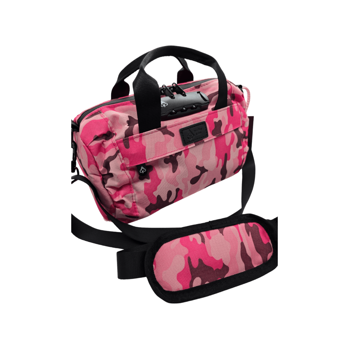 Essential Smell Proof Mini Duffle Bag - Fashionable, Discreet + Hidden Lock (FireBar Labs x PBAL) Safely Fashion Powered by FireBar Labs