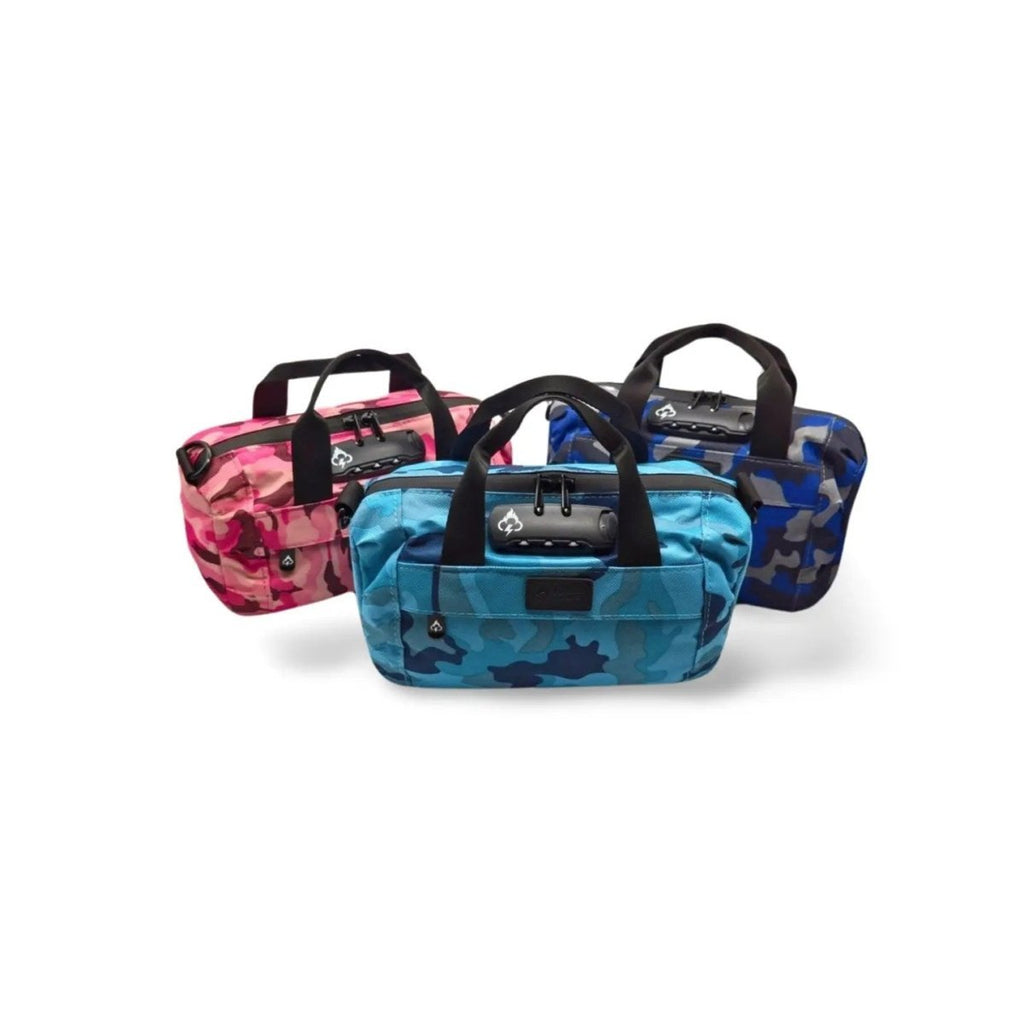 Essential Smell Proof Mini Duffle Bag - Fashionable, Discreet + Hidden Lock (FireBar Labs x PBAL) Safely Fashion Powered by FireBar Labs