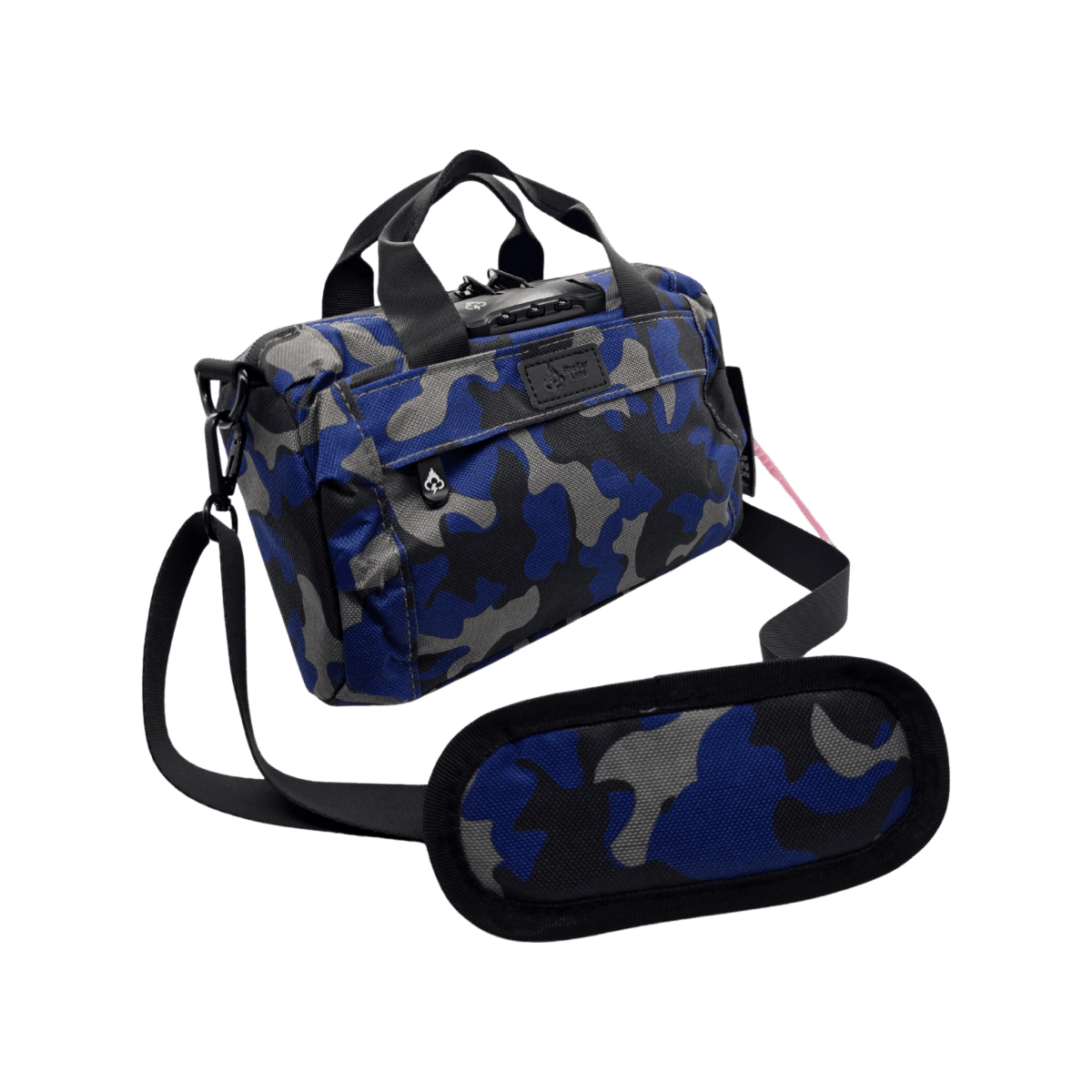 Essential Smell Proof Mini Duffle Bag - Fashionable, Discreet + Hidden Lock (FireBar Labs x PBAL) Safely Fashion Powered by FireBar Labs