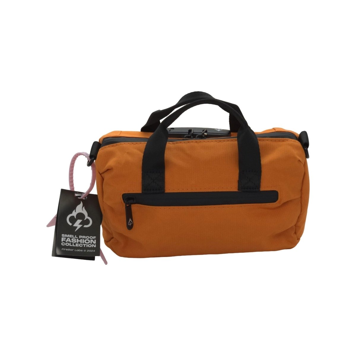 Essential Smell Proof Mini Duffle Bag - Fashionable, Discreet + Hidden Lock (FireBar Labs x PBAL) Safely Fashion Powered by FireBar Labs