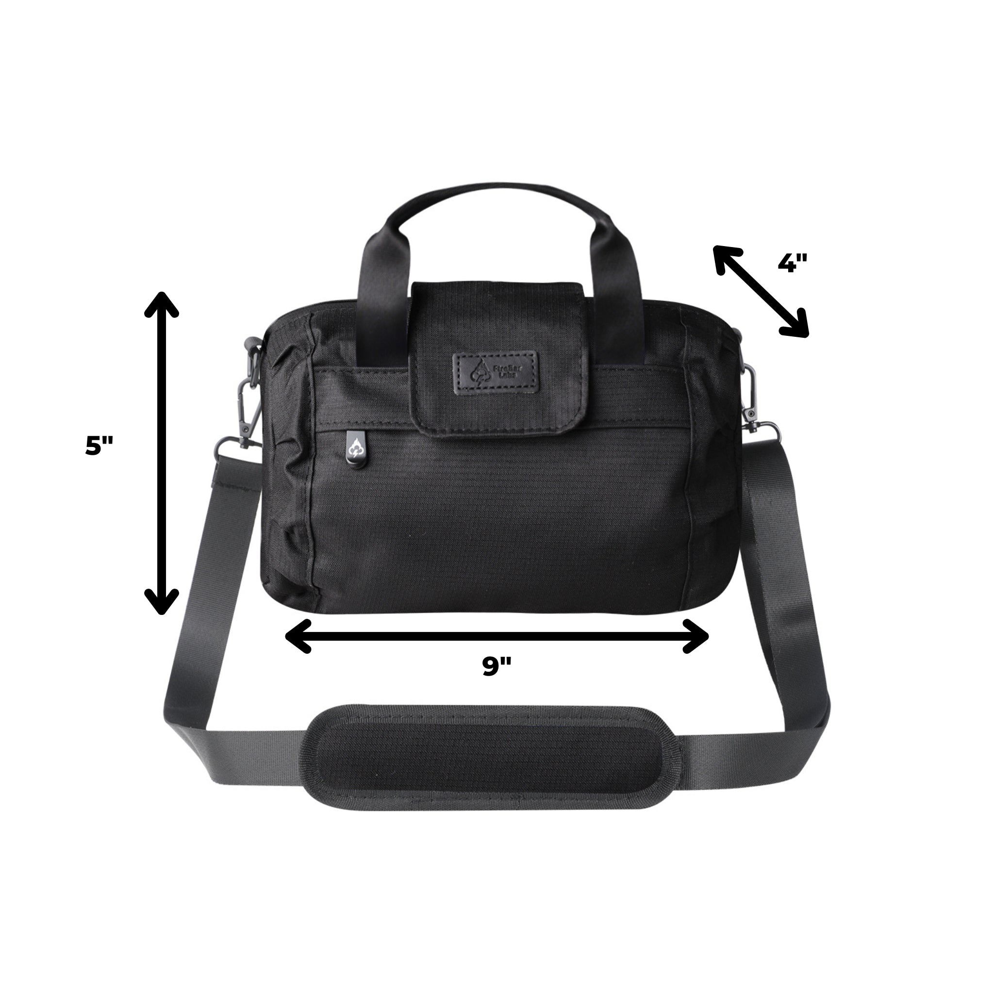 Essential Smell Proof Mini Duffle Bag - Fashionable, Discreet + Hidden Lock (FireBar Labs x PBAL) Safely Fashion Powered by FireBar Labs