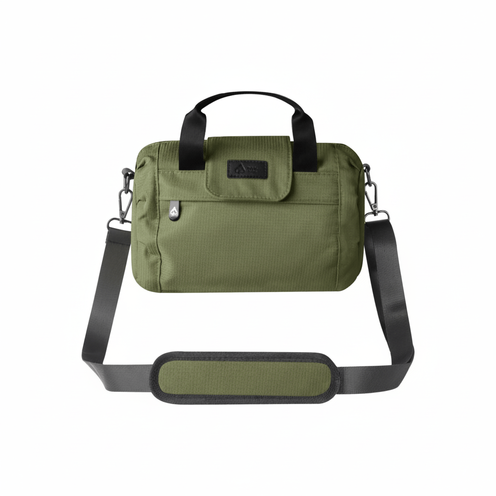 Essential Smell Proof Mini Duffle Bag - Fashionable, Discreet + Hidden Lock (FireBar Labs x PBAL) Safely Fashion Powered by FireBar Labs
