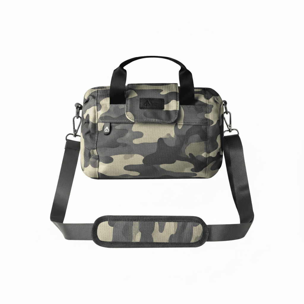 Essential Smell Proof Mini Duffle Bag - Fashionable, Discreet + Hidden Lock (FireBar Labs x PBAL) Safely Fashion Powered by FireBar Labs