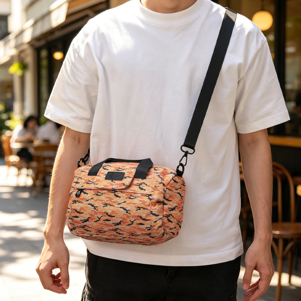Essential Smell Proof Mini Duffle Bag - Fashionable, Discreet + Hidden Lock (FireBar Labs x PBAL) Safely Fashion Powered by FireBar Labs