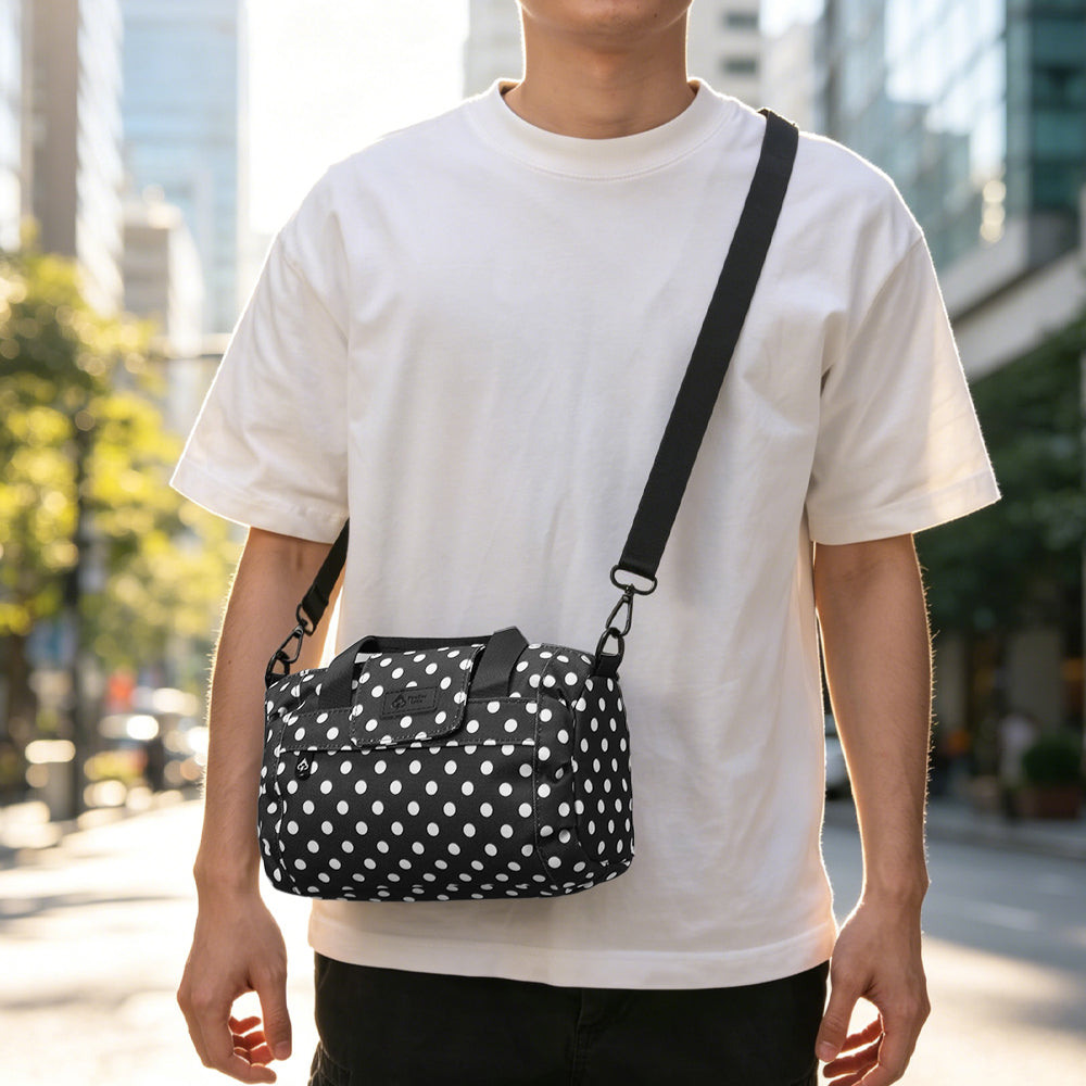 Essential Smell Proof Mini Duffle Bag - Fashionable, Discreet + Hidden Lock (FireBar Labs x PBAL) Safely Fashion Powered by FireBar Labs