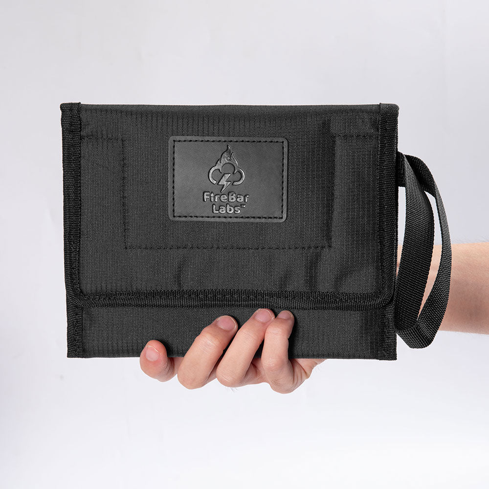 Essential Smell Proof Travel Wallet - Fashionable, Discreet + Hidden Lock (FireBar Labs x PBAL) Safely Fashion Powered by FireBar Labs