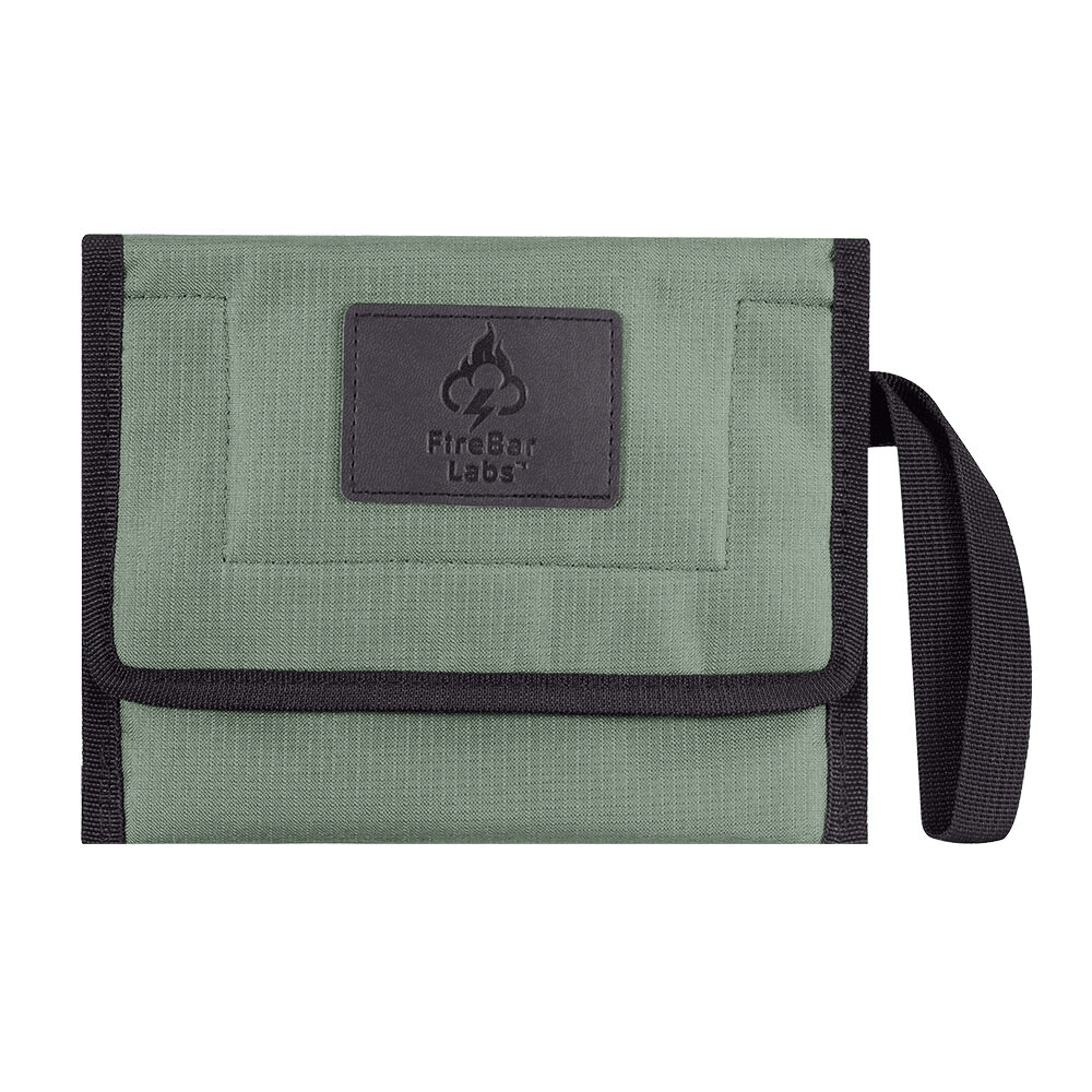 Essential Smell Proof Travel Wallet - Fashionable, Discreet + Hidden Lock (FireBar Labs x PBAL) Safely Fashion Powered by FireBar Labs
