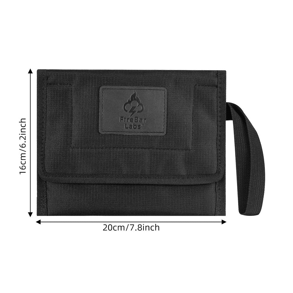 Essential Smell Proof Travel Wallet - Fashionable, Discreet + Hidden Lock (FireBar Labs x PBAL) Safely Fashion Powered by FireBar Labs