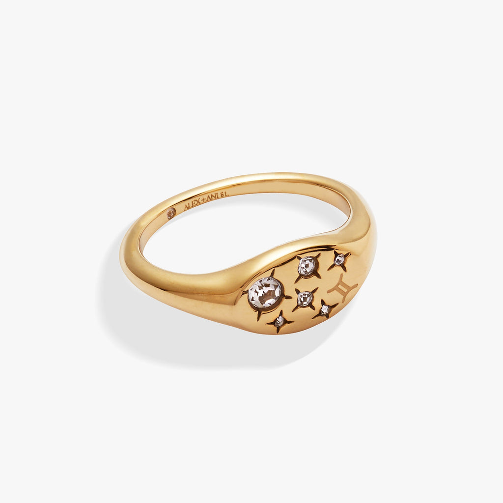 Gemini Zodiac Ring ALEX AND ANI