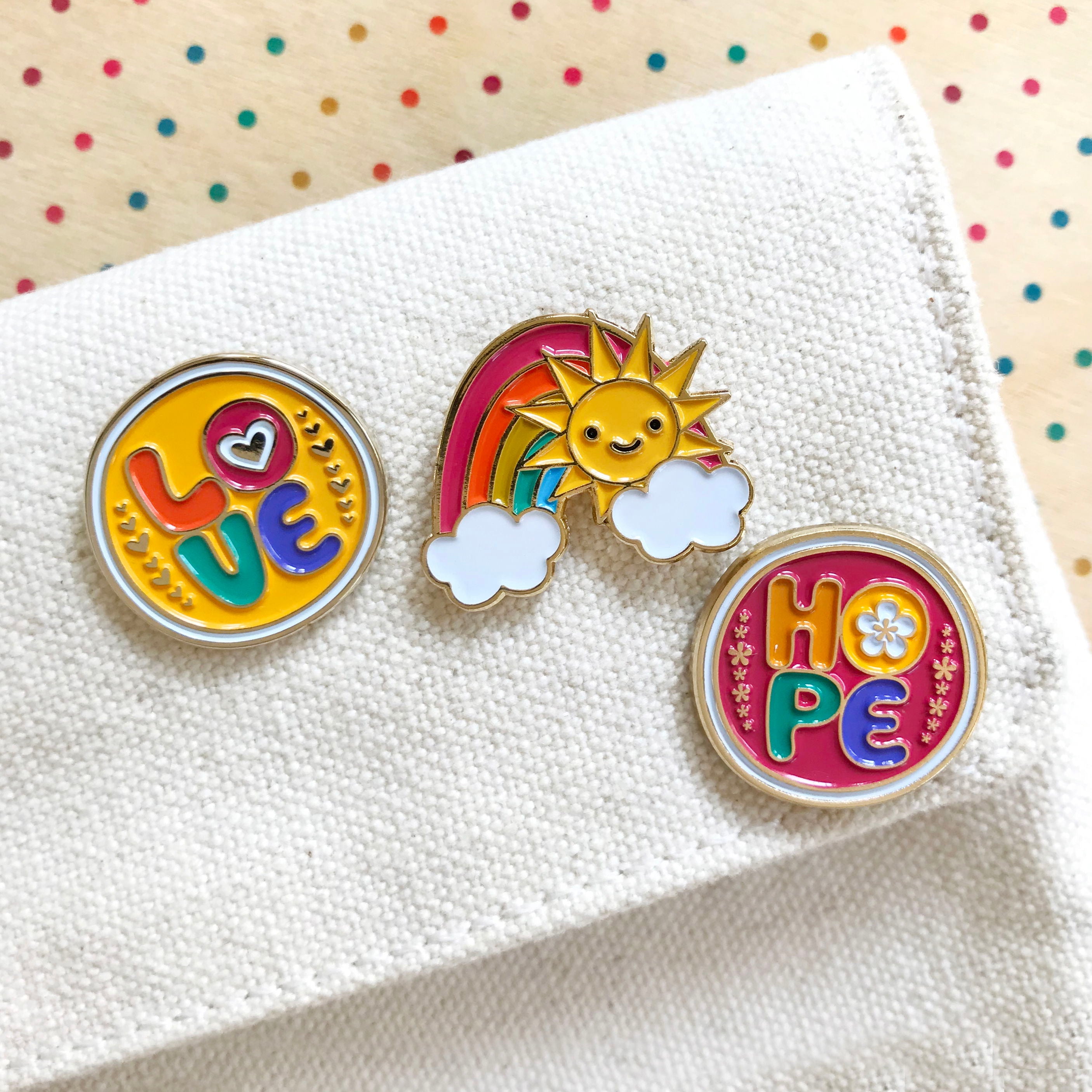 Togetherness Flair Collection Enamel Pin Gift Set