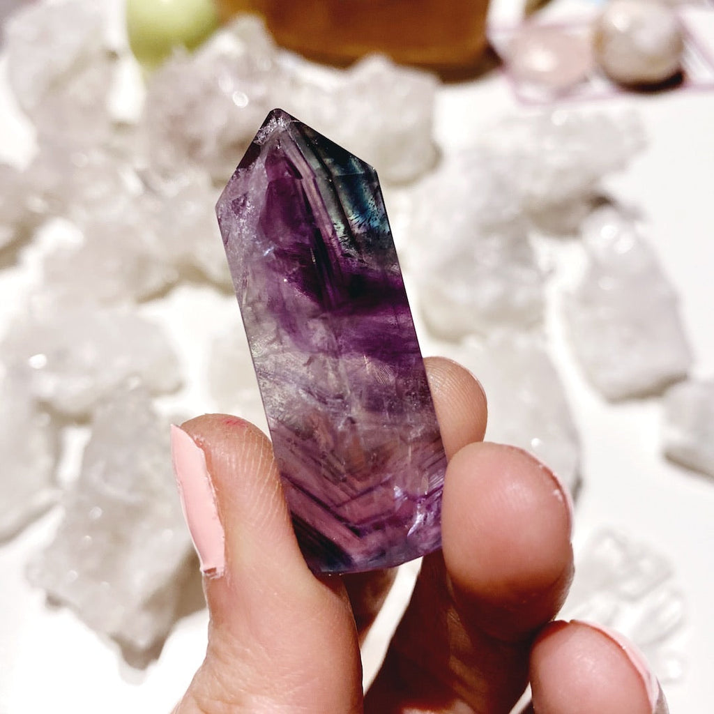 Little Fluorite Towers Baltic Mermaid