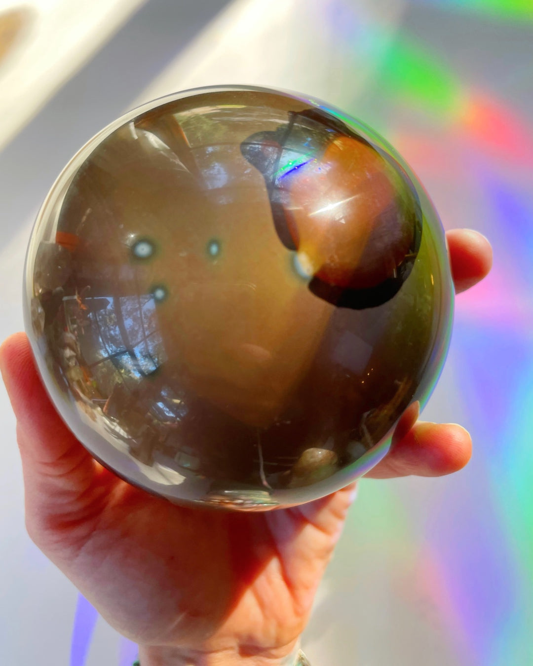 Polychrome Jasper Sphere - Large Baltic Mermaid