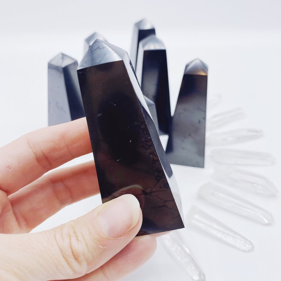 Shungite Obelisk Baltic Mermaid