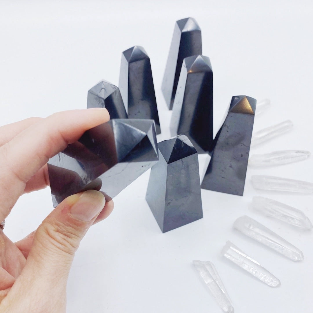 Shungite Obelisk Baltic Mermaid