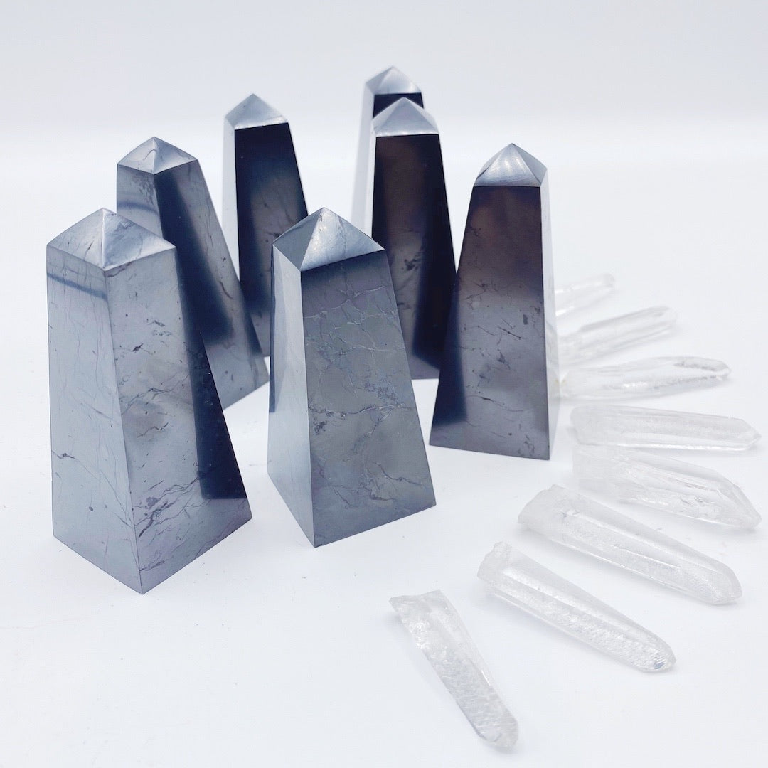 Shungite Obelisk Baltic Mermaid