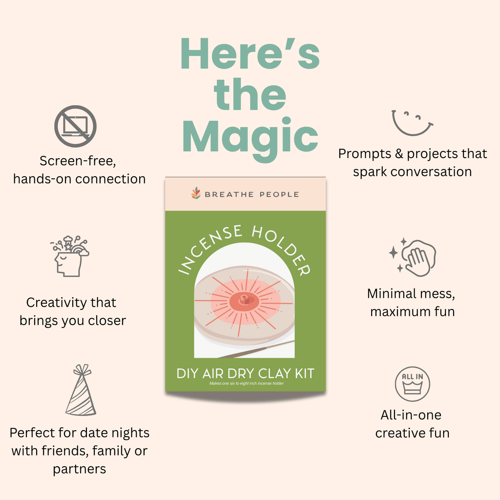 DIY Air Dry Clay Kit- Make Your Own Mushroom Dish JT Trading Post