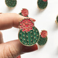 Julia Blooming Cactus Lapel Pin JT Trading Post