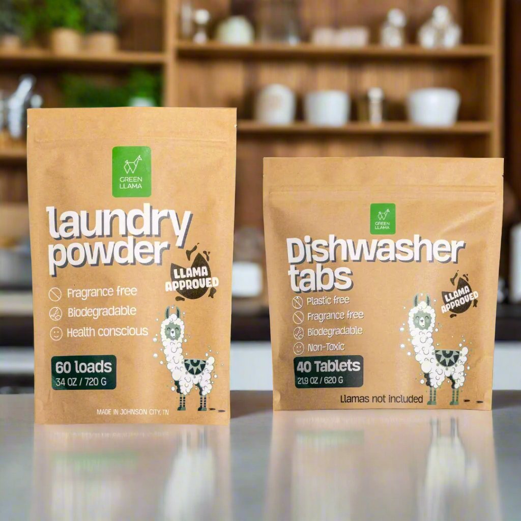 The Ultimate Non-Toxic Home Bulk Bundle Green Llama