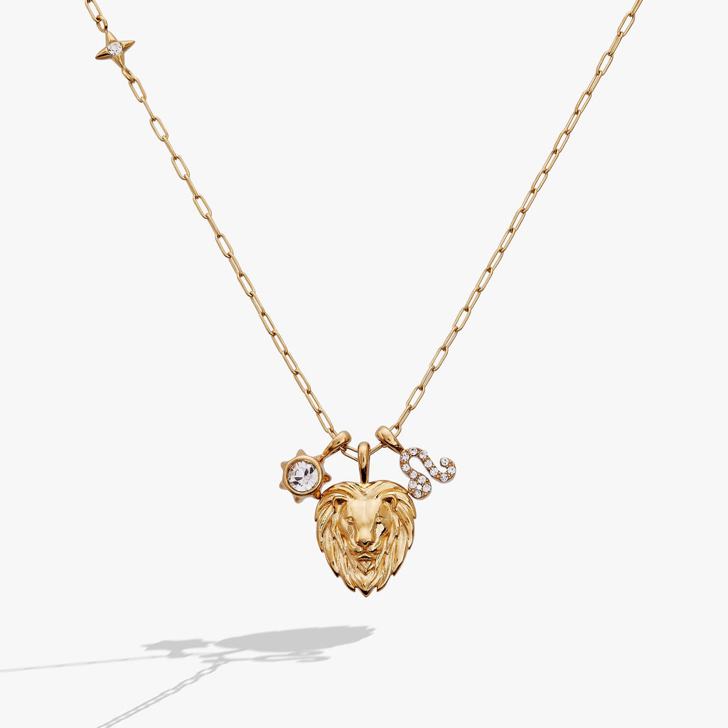 Leo Zodiac Charm Cluster Necklace ALEX AND ANI