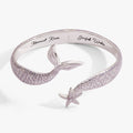 Salt + Sea 'Mermaid Kisses, Starfish Wishes' Cuff ALEX AND ANI