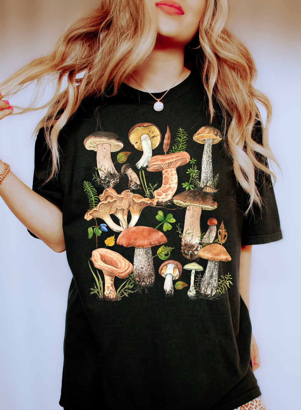 Mushroom Mix Mystical Comfort Colors Tee Refinery No. 1