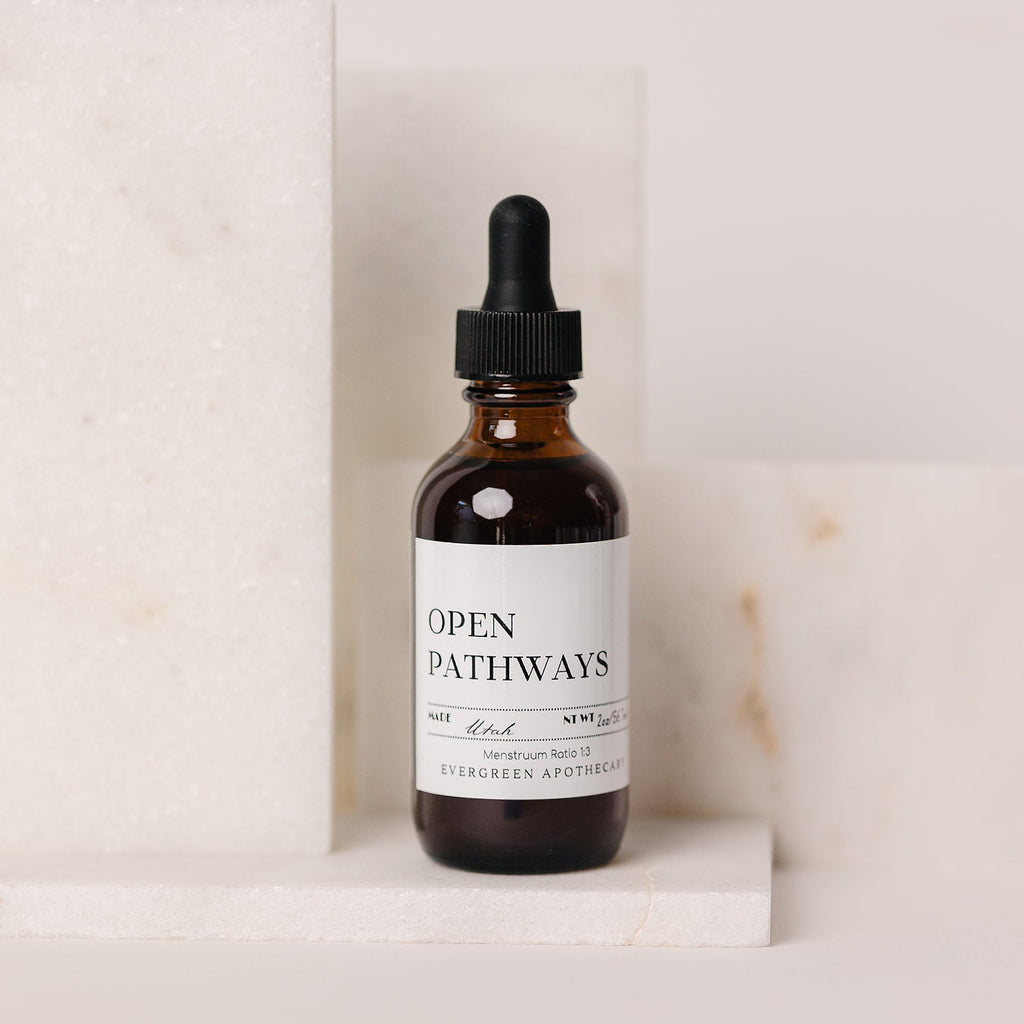 Open Pathways, Tincture Evergreen Apothecary