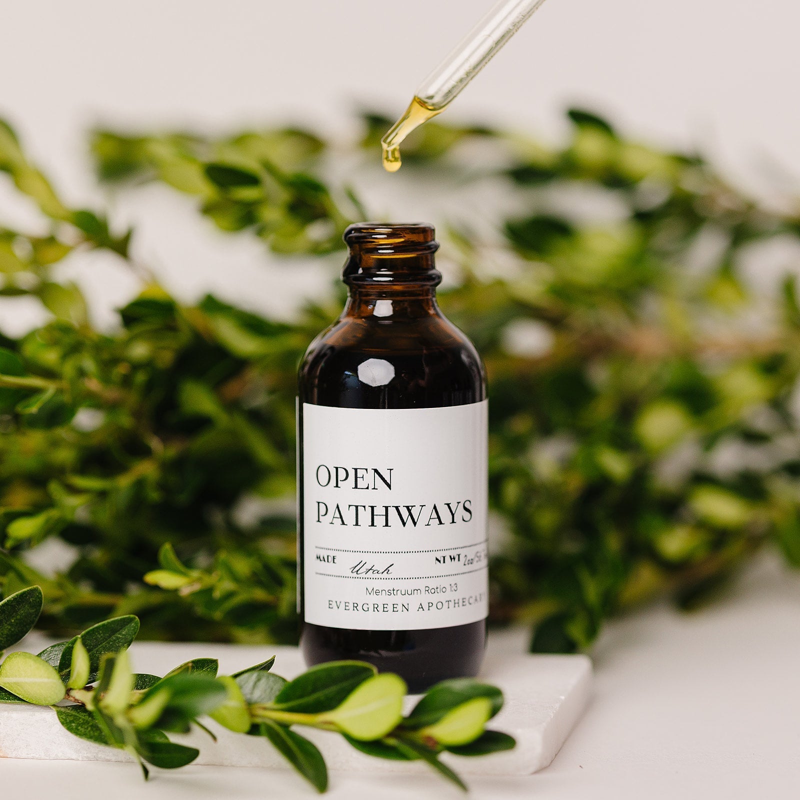 Open Pathways, Tincture Evergreen Apothecary