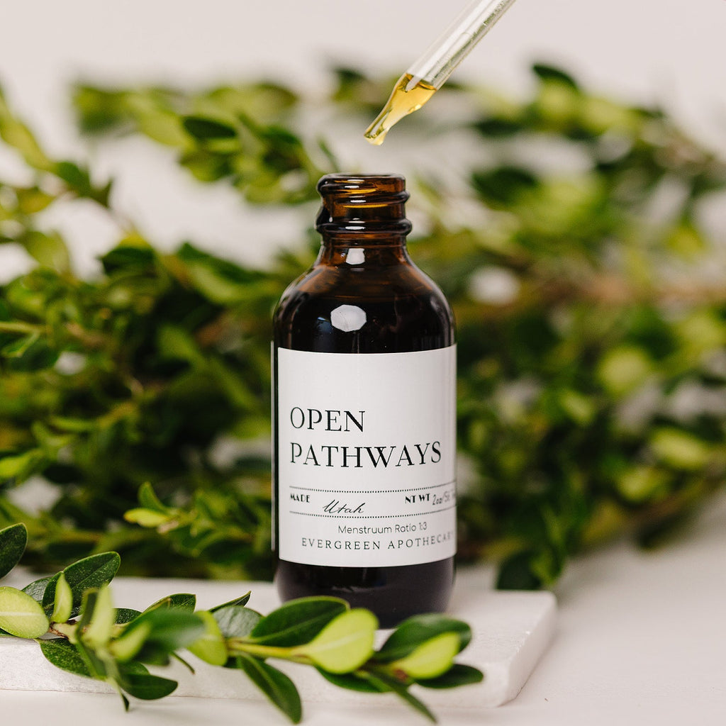 Open Pathways, Tincture Evergreen Apothecary
