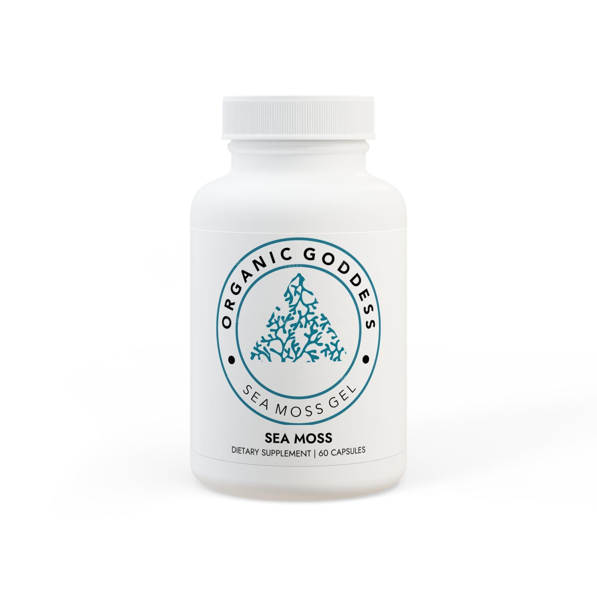 Organic Sea Moss Capsules | Sea Moss Benefits | Sea Moss Capsules Near Me Organic Goddess Sea Moss Gel