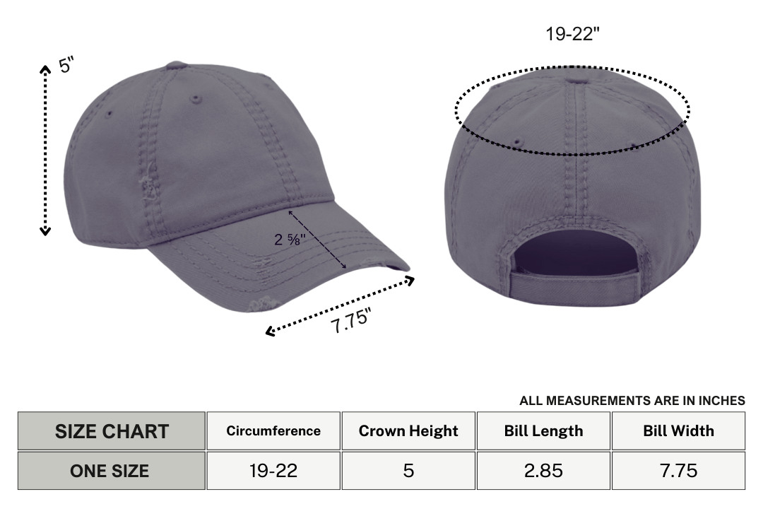 Overstimulated Distressed Dad Hat Goth Cloth Co.