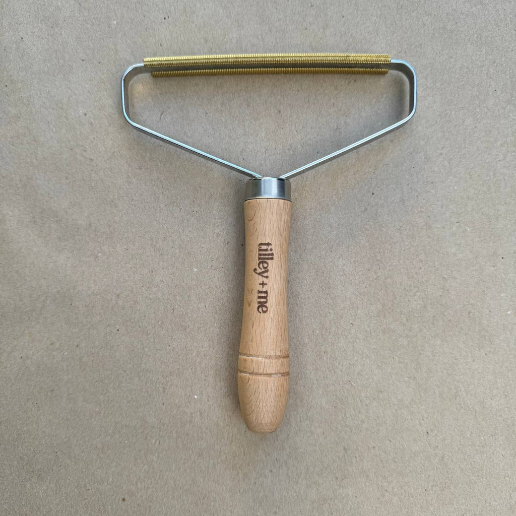 Tilley + Me Effective Pet Hair Lint Remover made from Beech Wood- Eco-Friendly & Reusable Tilley + Me