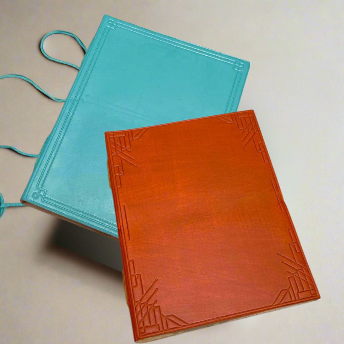 Plain Cover Leather Journal with Lined Pages Soothi