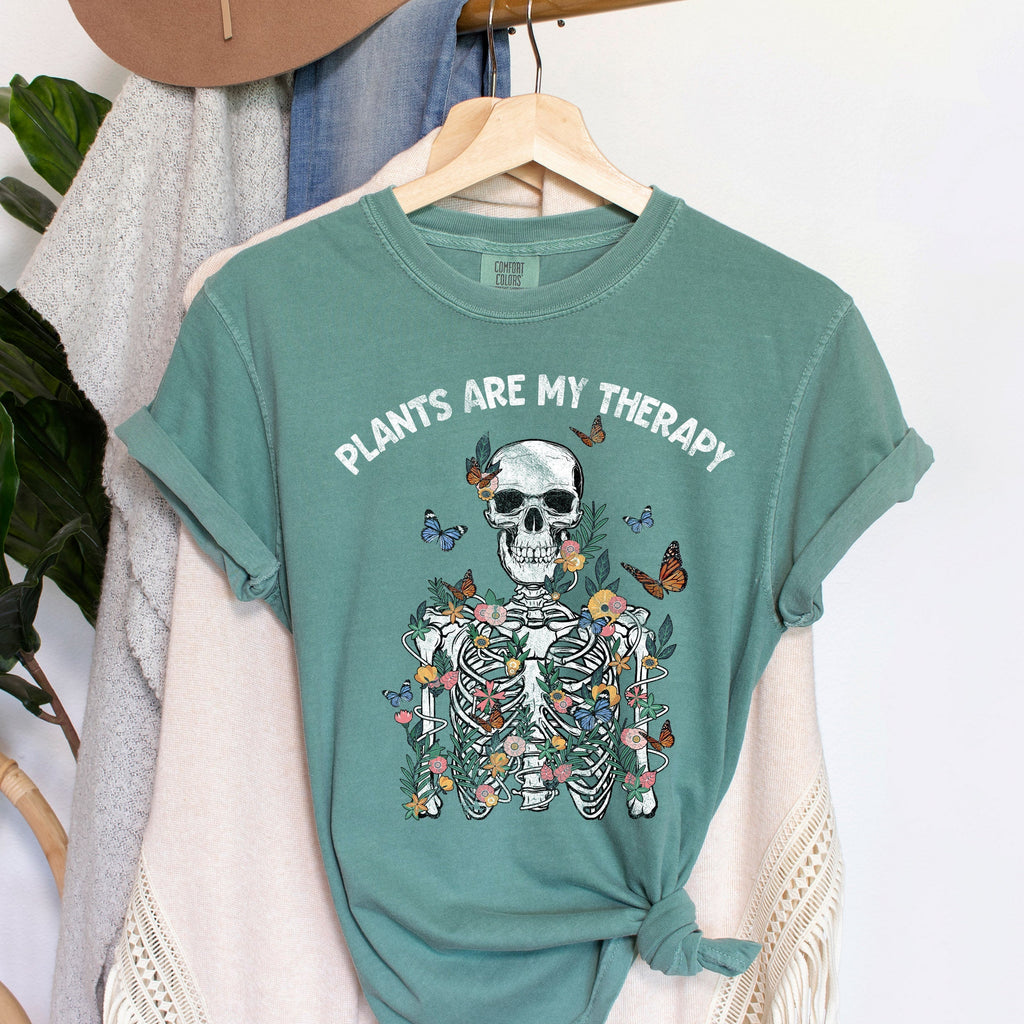 Plants Are My Therapy Comfort Colors Tshirt Refinery No. 1