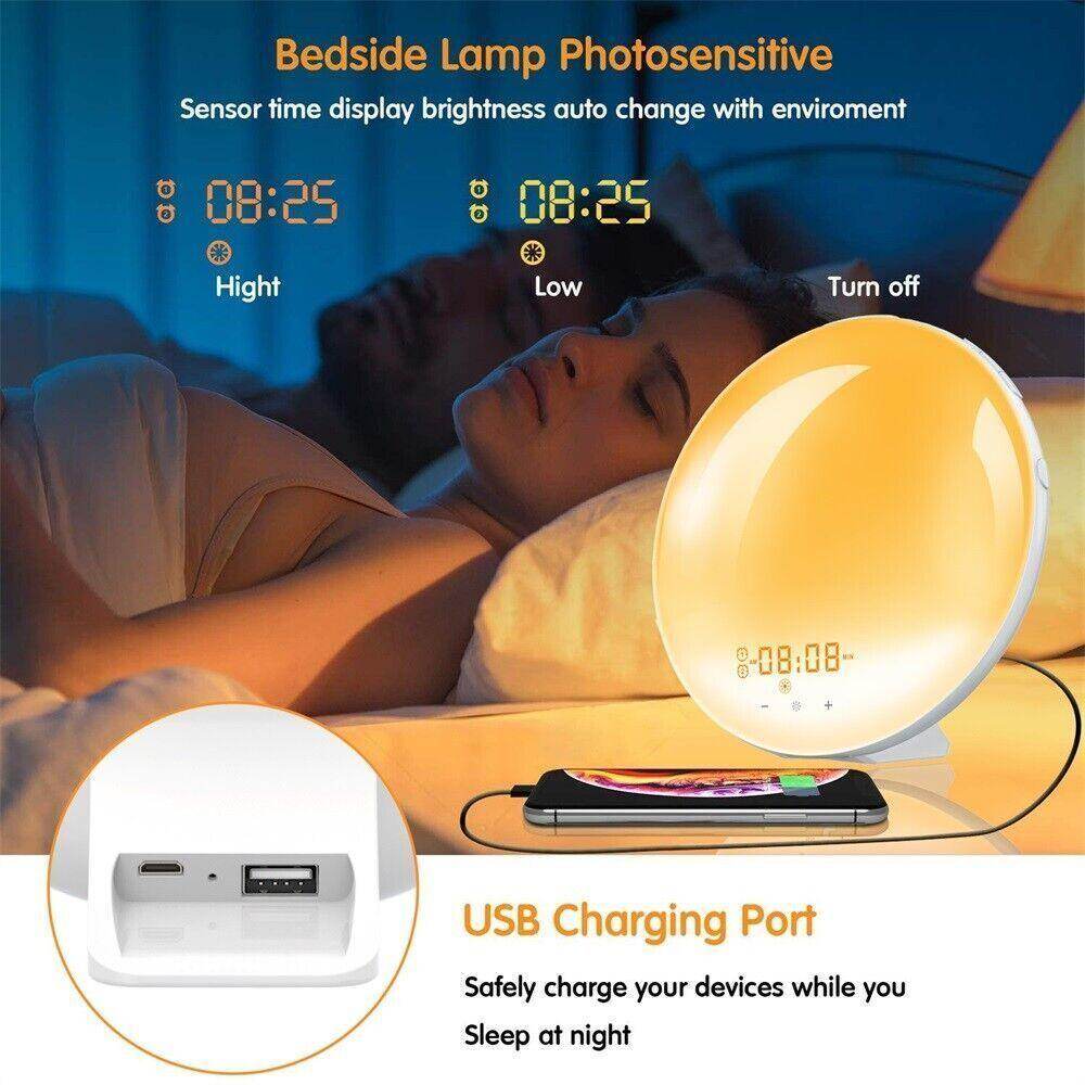 Wake Up Sunrise Simulation Alarm Clock SmartPursue™