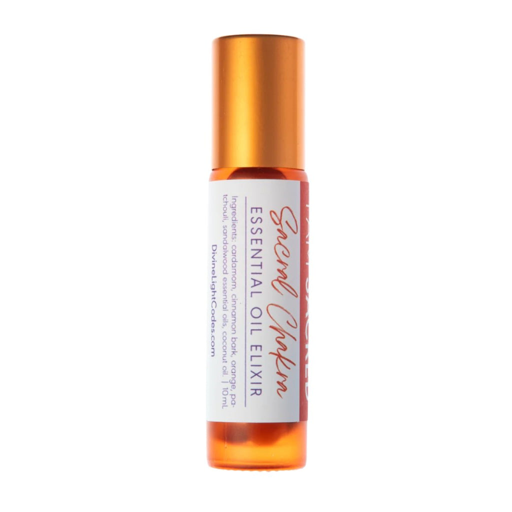 I Am Sacred Essential Oil Elixir - Sacral Chakra - Abundance - Creativity - Inspiration