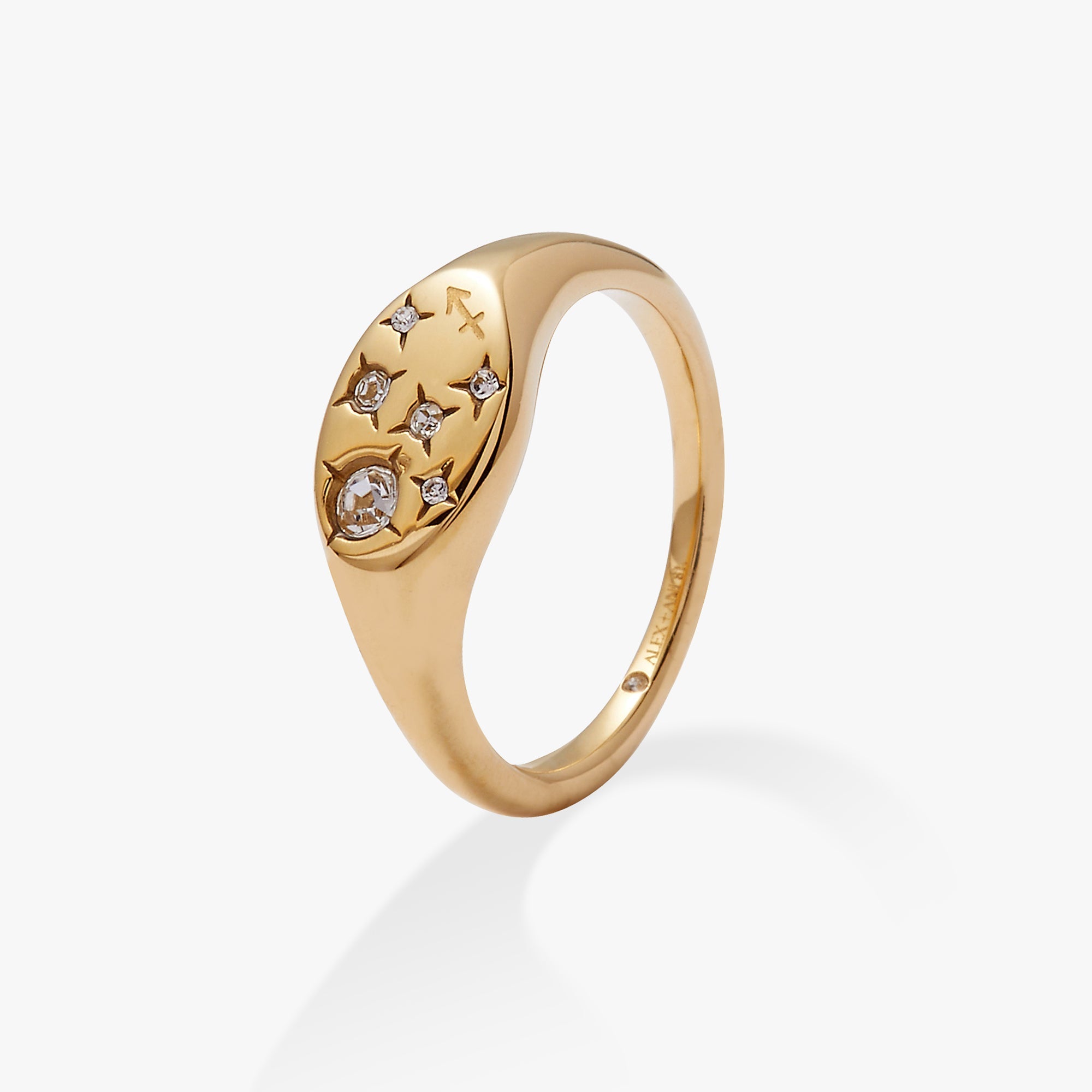 Sagittarius Zodiac Ring ALEX AND ANI