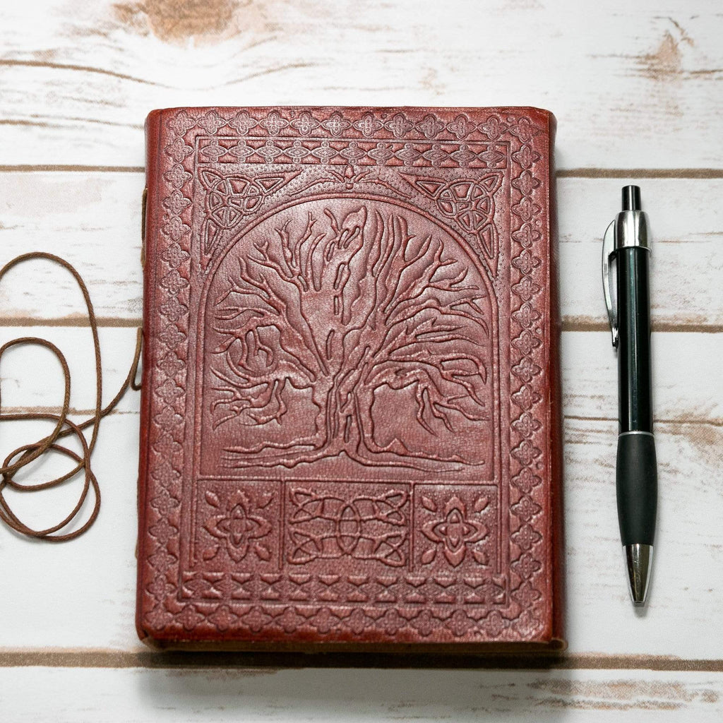 Tree Of Life Handmade Leather Journal Soothi