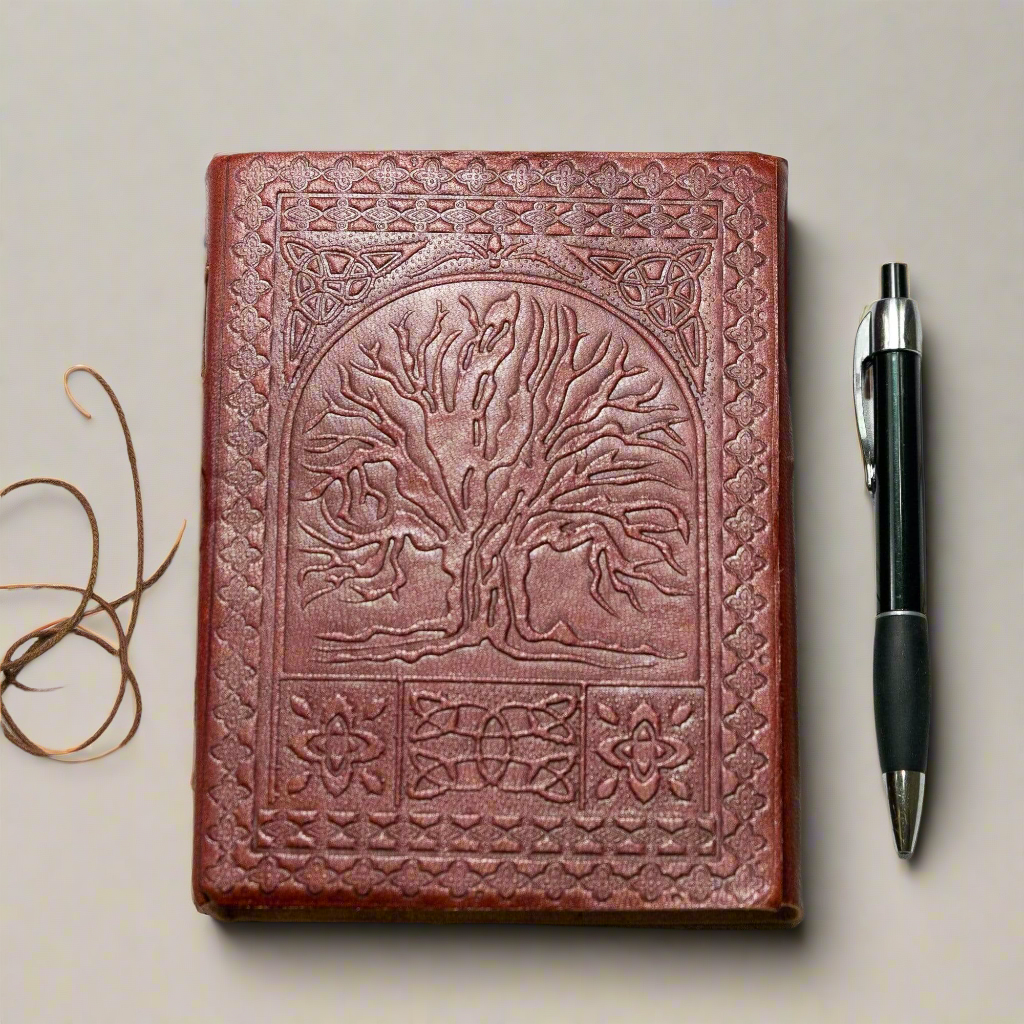 Tree Of Life Handmade Leather Journal Soothi