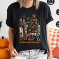 Tis The Season To Be Creepy Retro Halloween Haunted House Edition Comfort Colors Tee Refinery No. 1