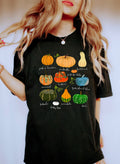Pumpkins Varieties With Names Comfort Colors Tee Refinery No. 1