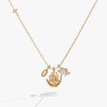 Virgo Zodiac Charm Cluster Necklace ALEX AND ANI