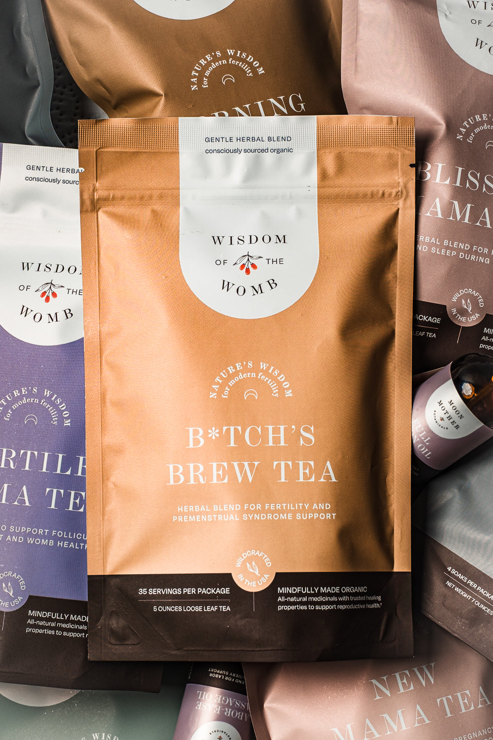 B*tch’s Brew Tea Menstrual Support Tea Wisdom of the Womb